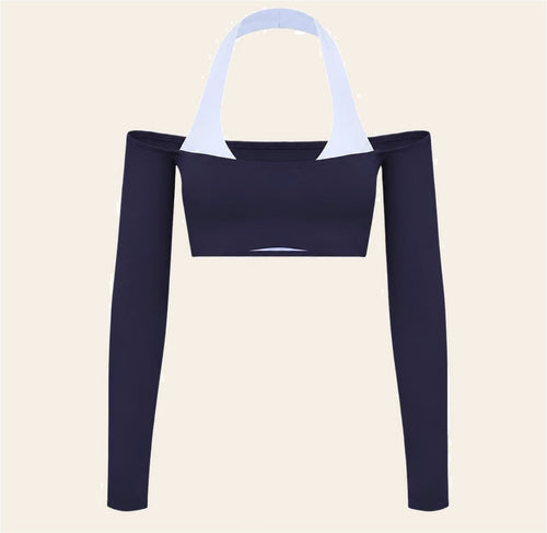Muse Off-Shoulder Halter Top